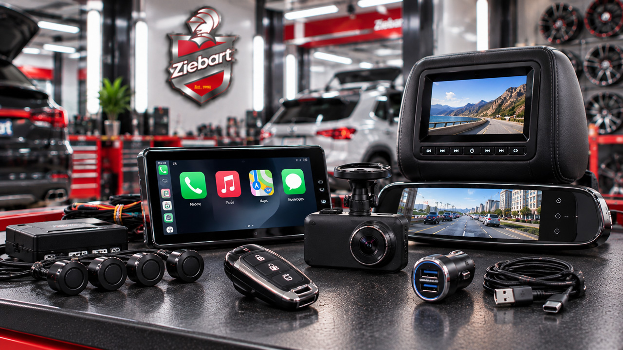 Vehicle electronic components